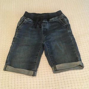 Toddler Blue jean pull on Bermuda Shorts